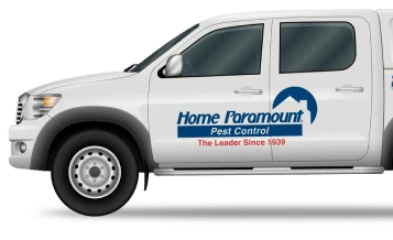 Home Paramount Pest Control service truck